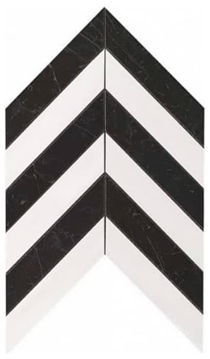 Marvel Stone Chevron Warm Wall 25x30.5